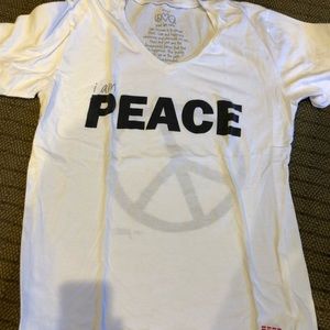 Peace, Love World short sleeve tee